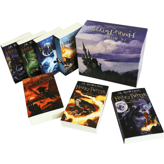 Harry Potter The Complete Collection 7 Books Set Collection J K Rowlin –  Bookstore